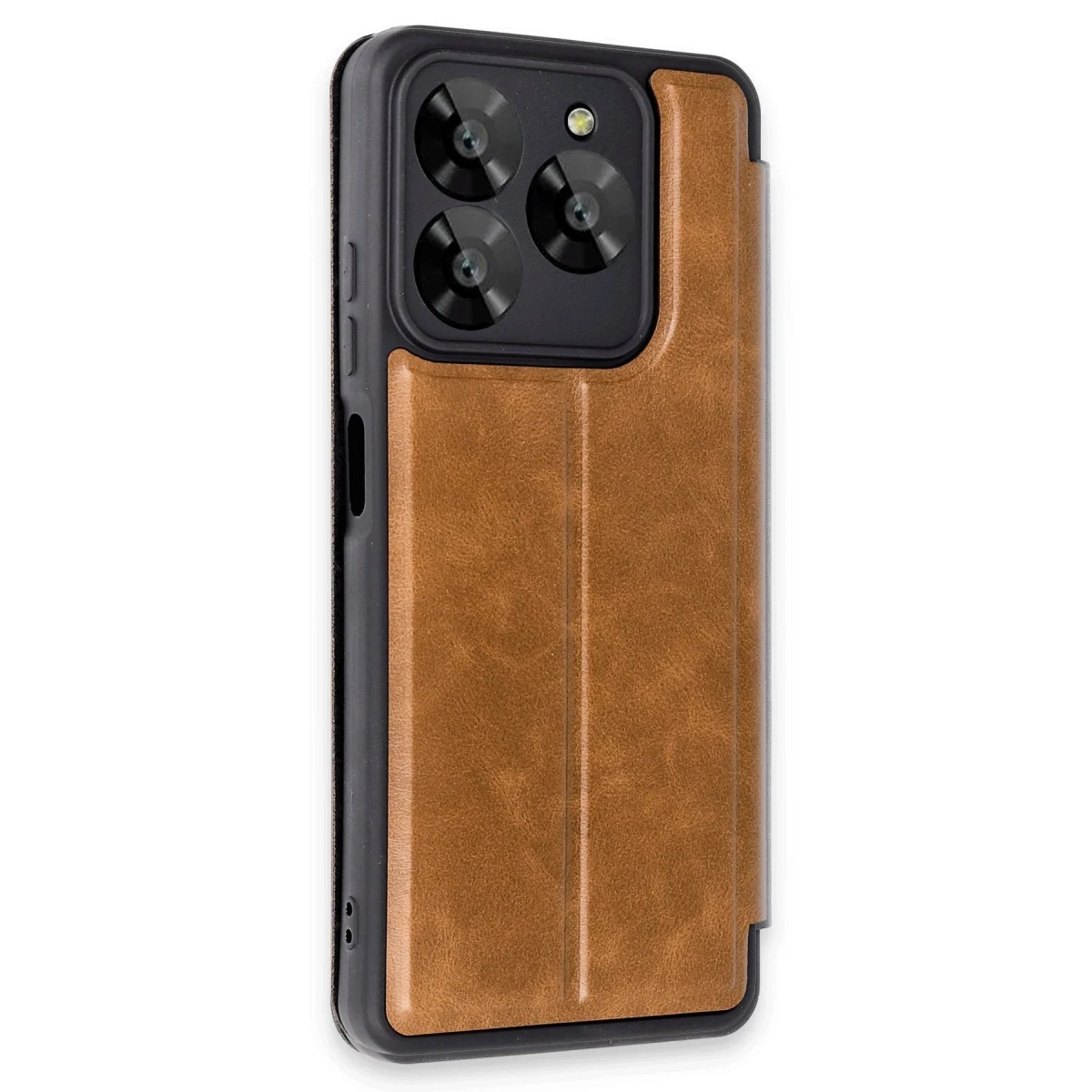General Mobile Era 30 Kılıf Flip Cover - Taba