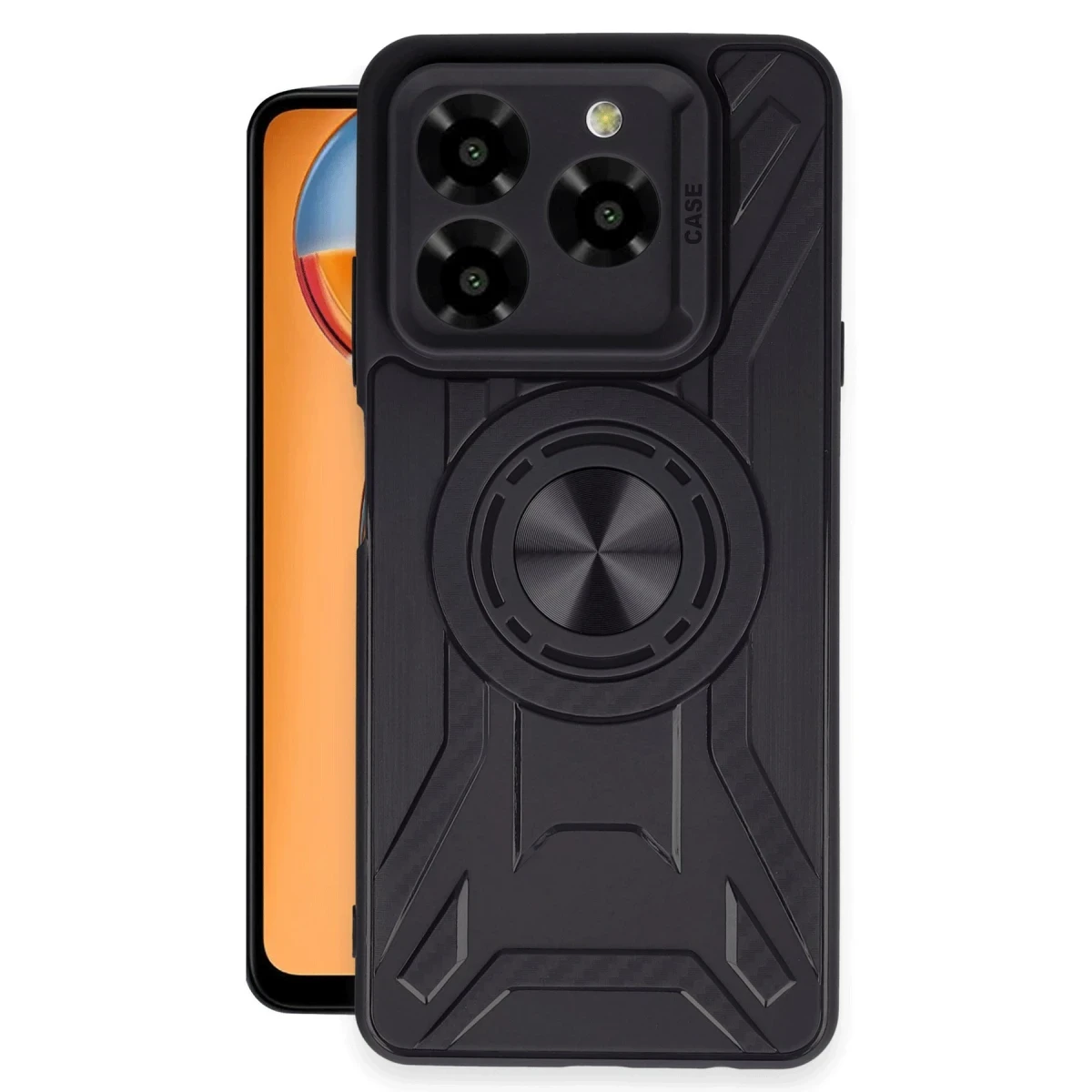 General Mobile Era 30 Kılıf Lincoln Silikon - Siyah