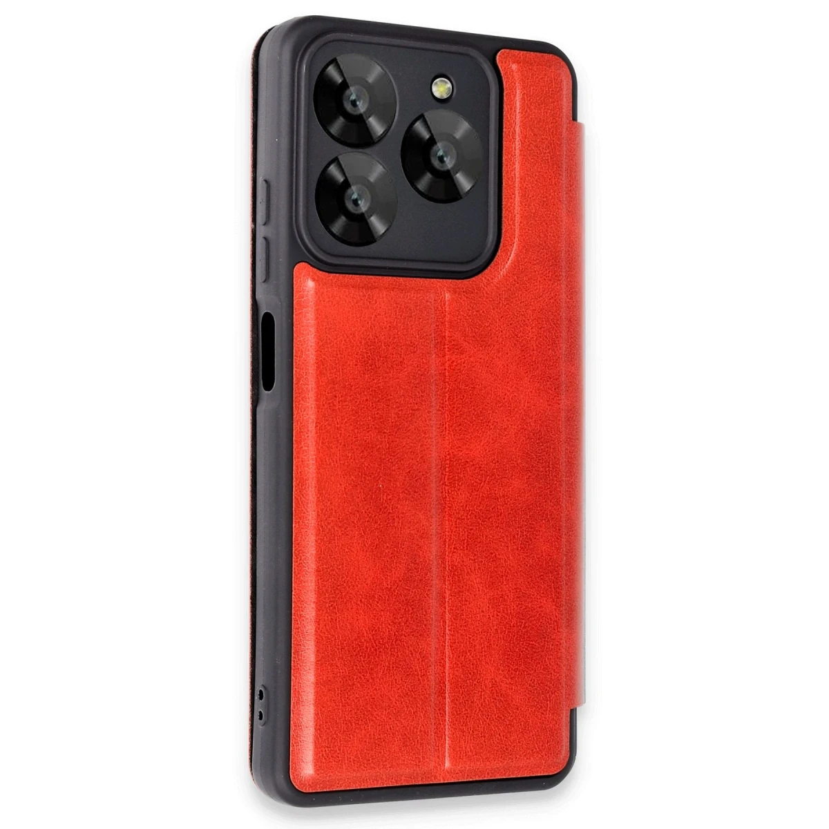 General Mobile Era 50 Kılıf Flip Cover - Kırmızı