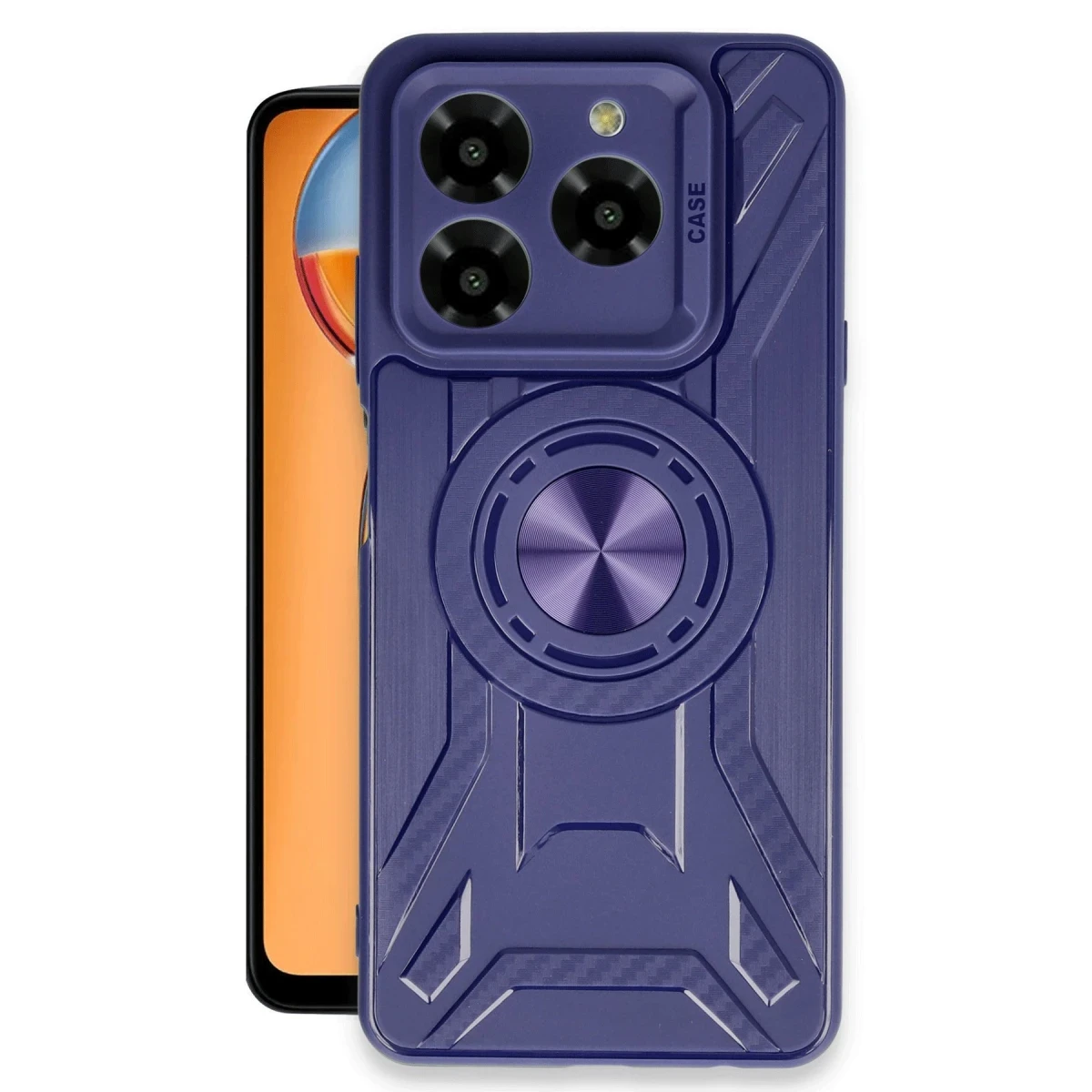 General Mobile Era 50 Kılıf Lincoln Silikon - Lacivert