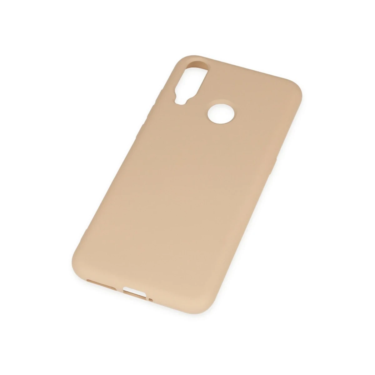General Mobile GM 10 Kılıf Nano içi Kadife Silikon - Pudra
