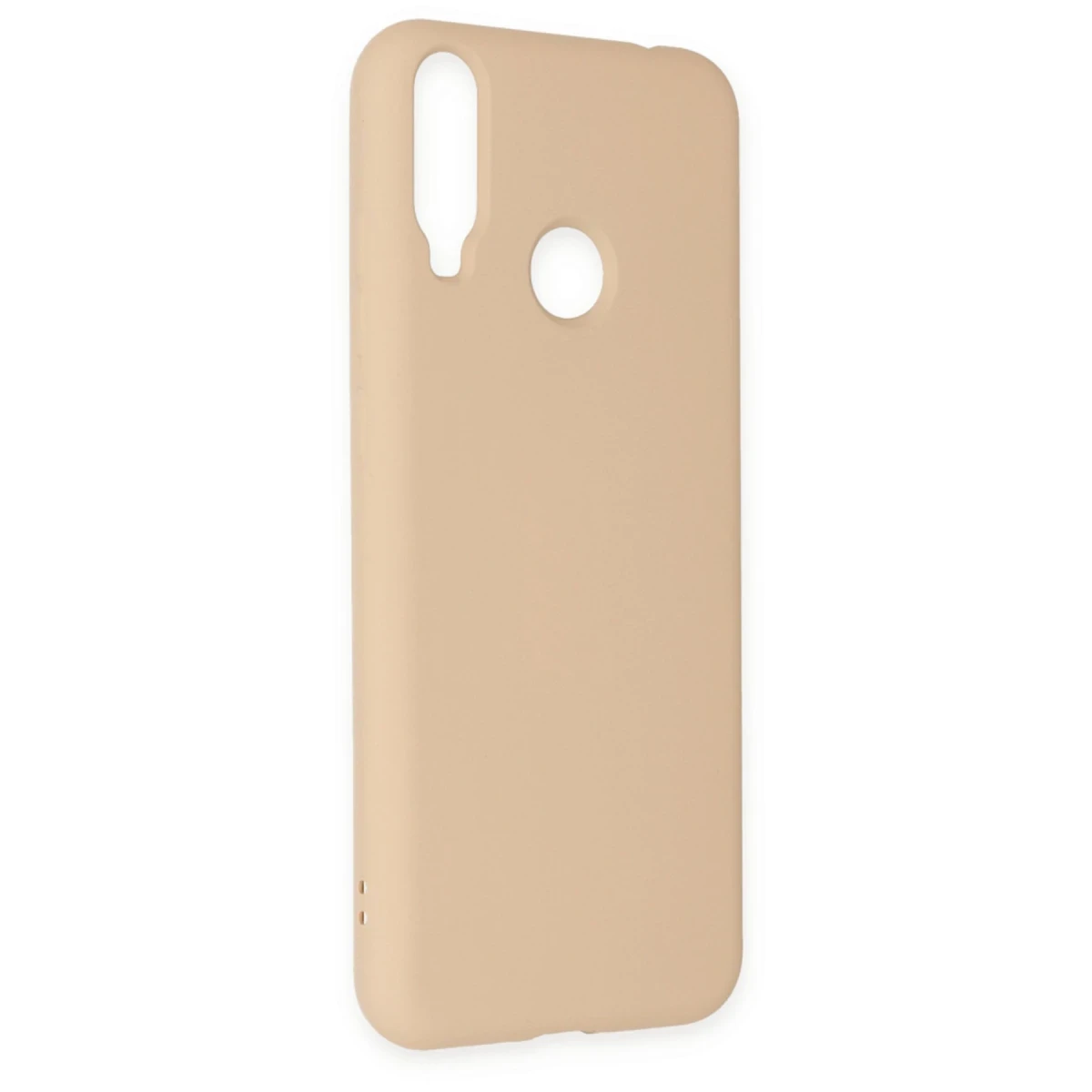General Mobile GM 10 Kılıf Nano içi Kadife Silikon - Pudra
