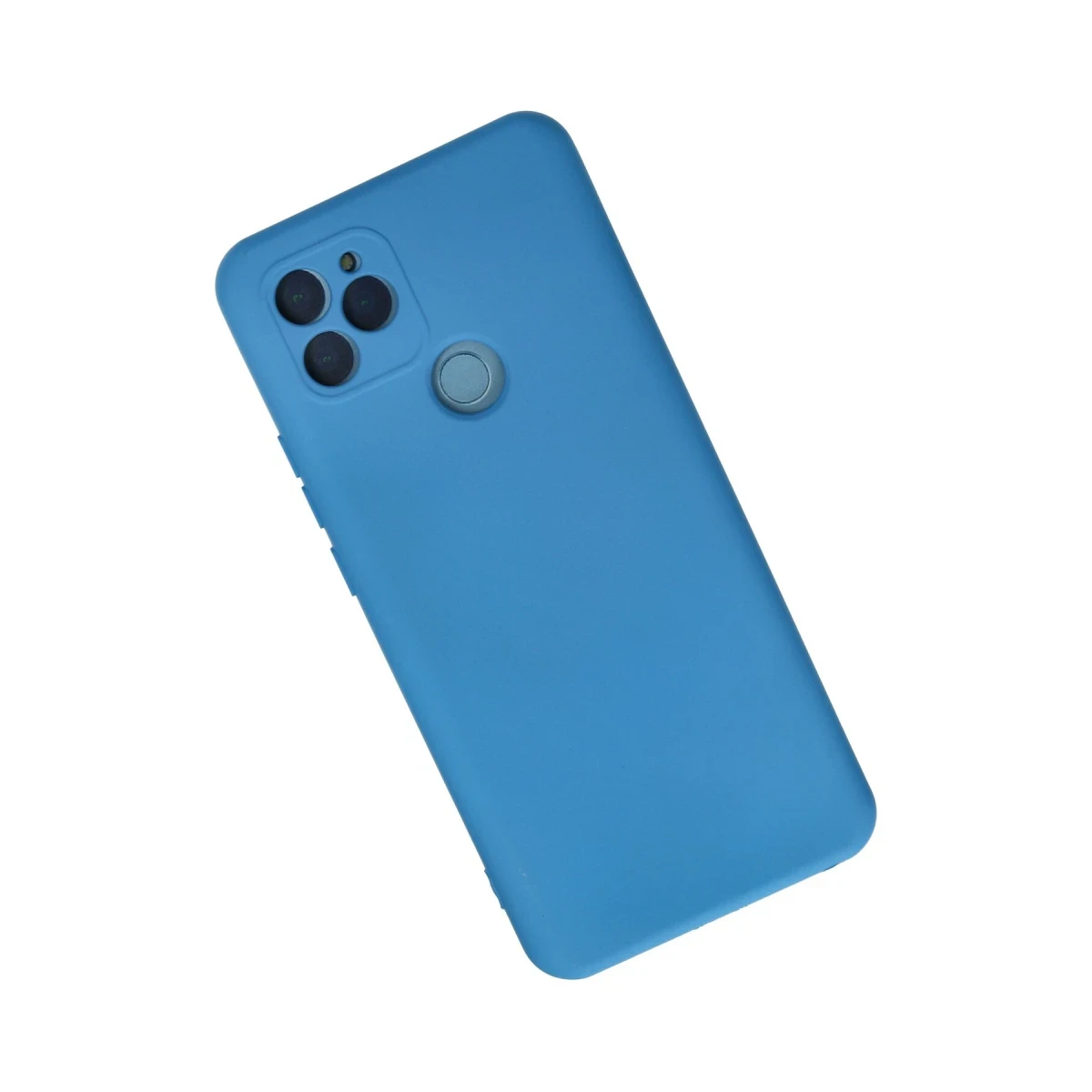 General Mobile GM 21 Kılıf Nano içi Kadife Silikon - Mavi
