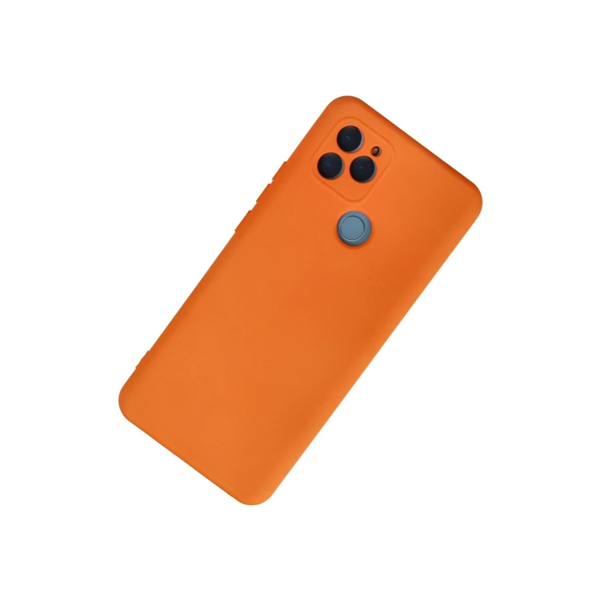 General Mobile GM 21 Kılıf Nano içi Kadife Silikon - Turuncu
