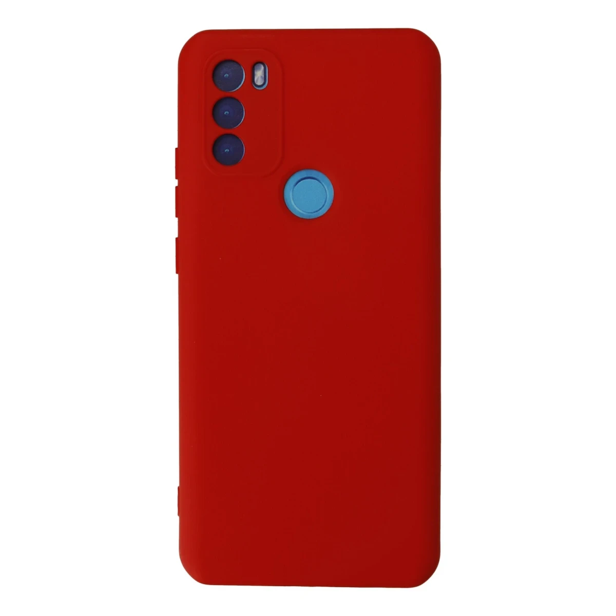 General Mobile GM 21 Plus Kılıf Nano içi Kadife Silikon - Kırmızı