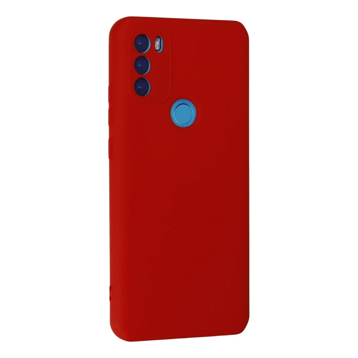 General Mobile GM 21 Plus Kılıf Nano içi Kadife Silikon - Kırmızı