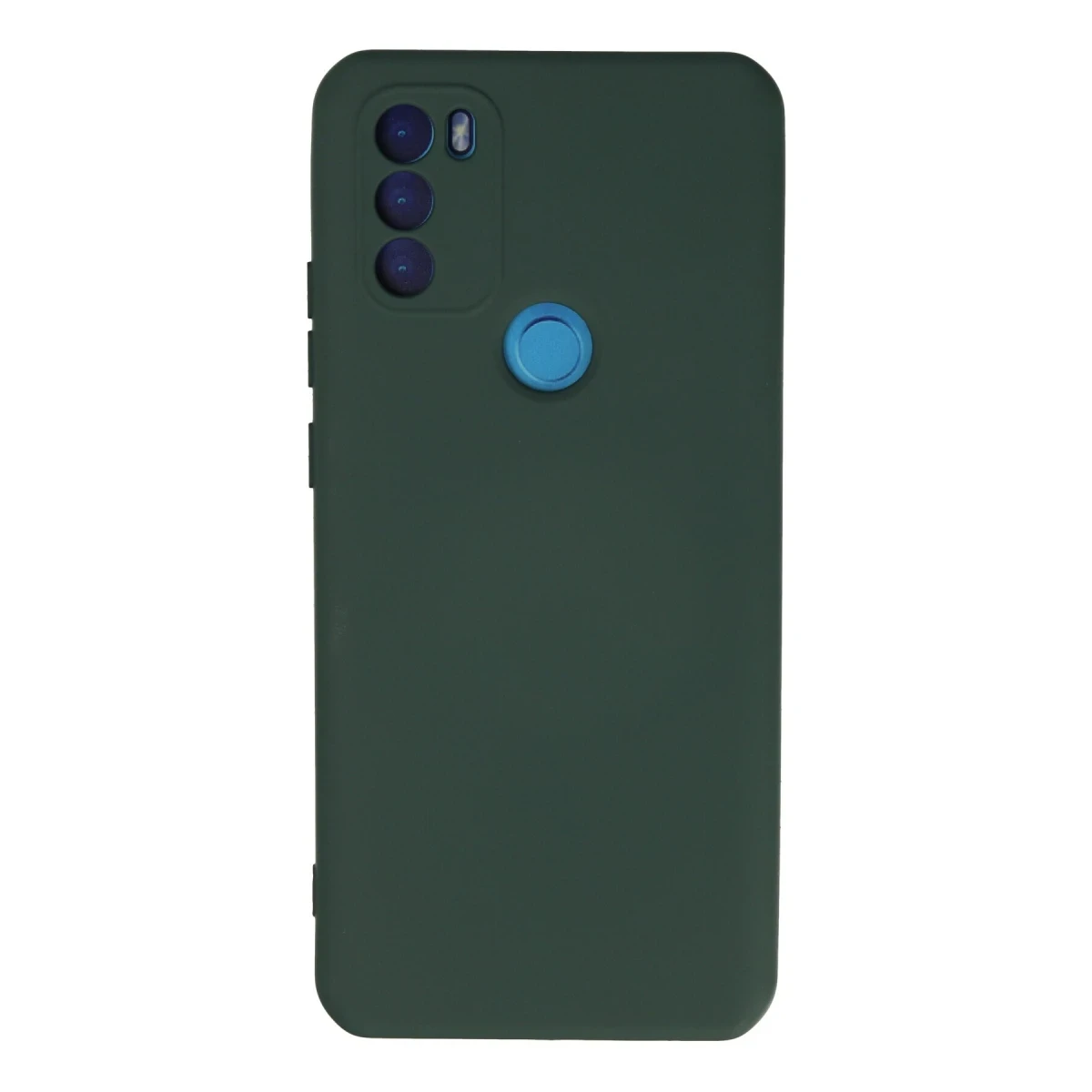 General Mobile GM 21 Plus Kılıf Nano içi Kadife Silikon - Koyu Yeşil