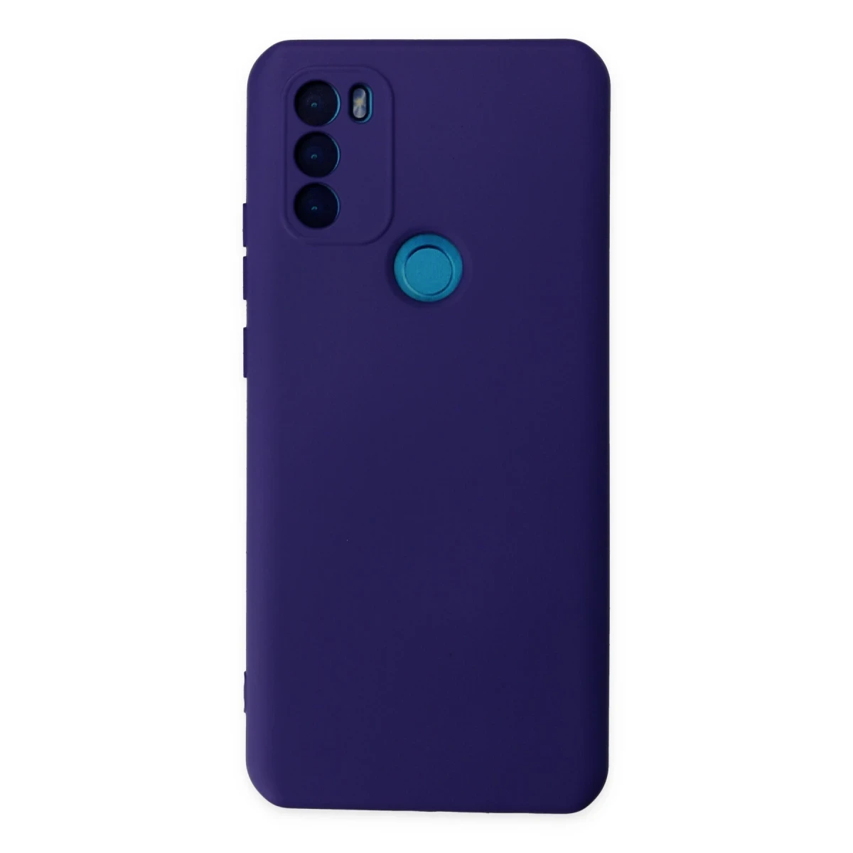 General Mobile GM 21 Plus Kılıf Nano içi Kadife Silikon - Mor