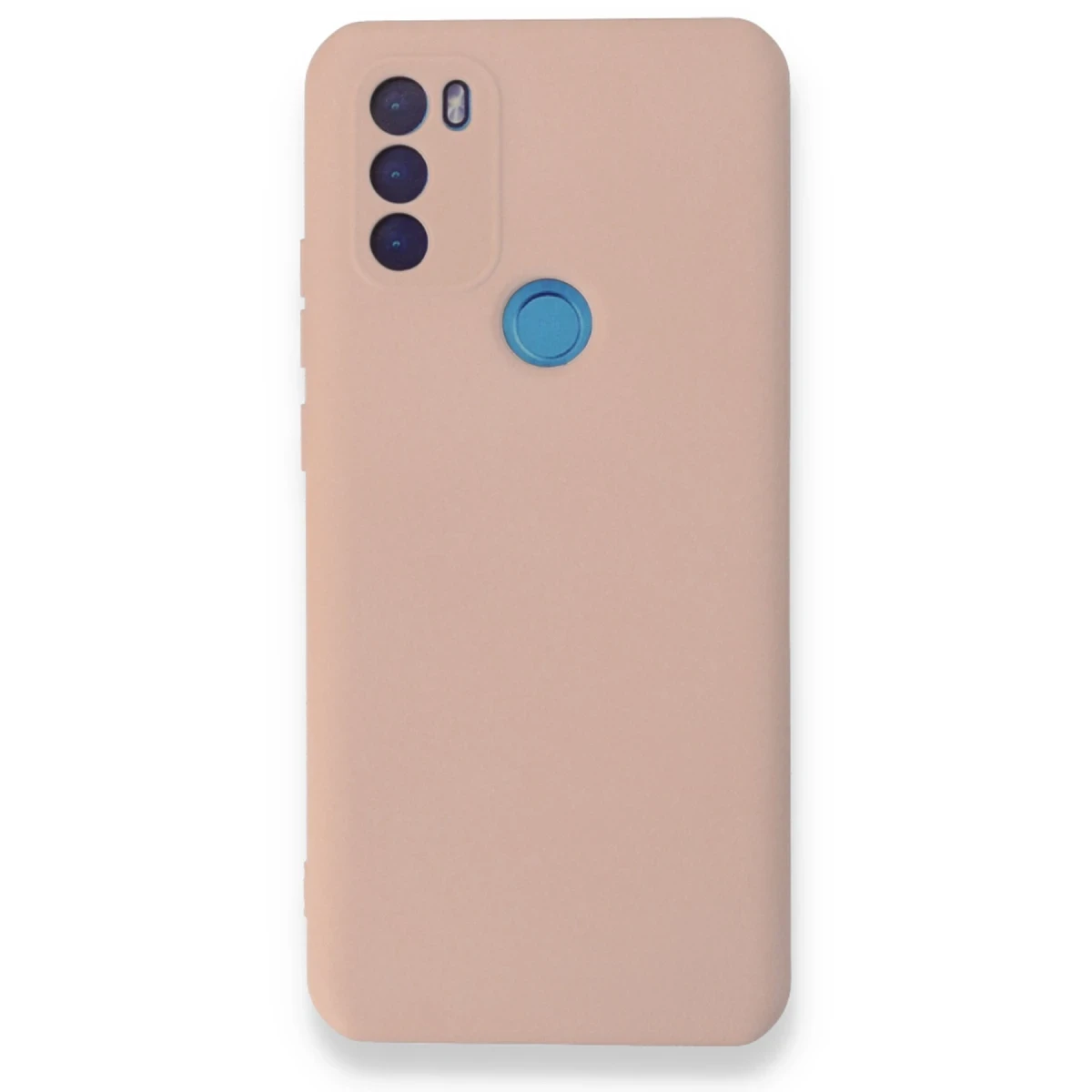 General Mobile GM 21 Plus Kılıf Nano içi Kadife Silikon - Pudra