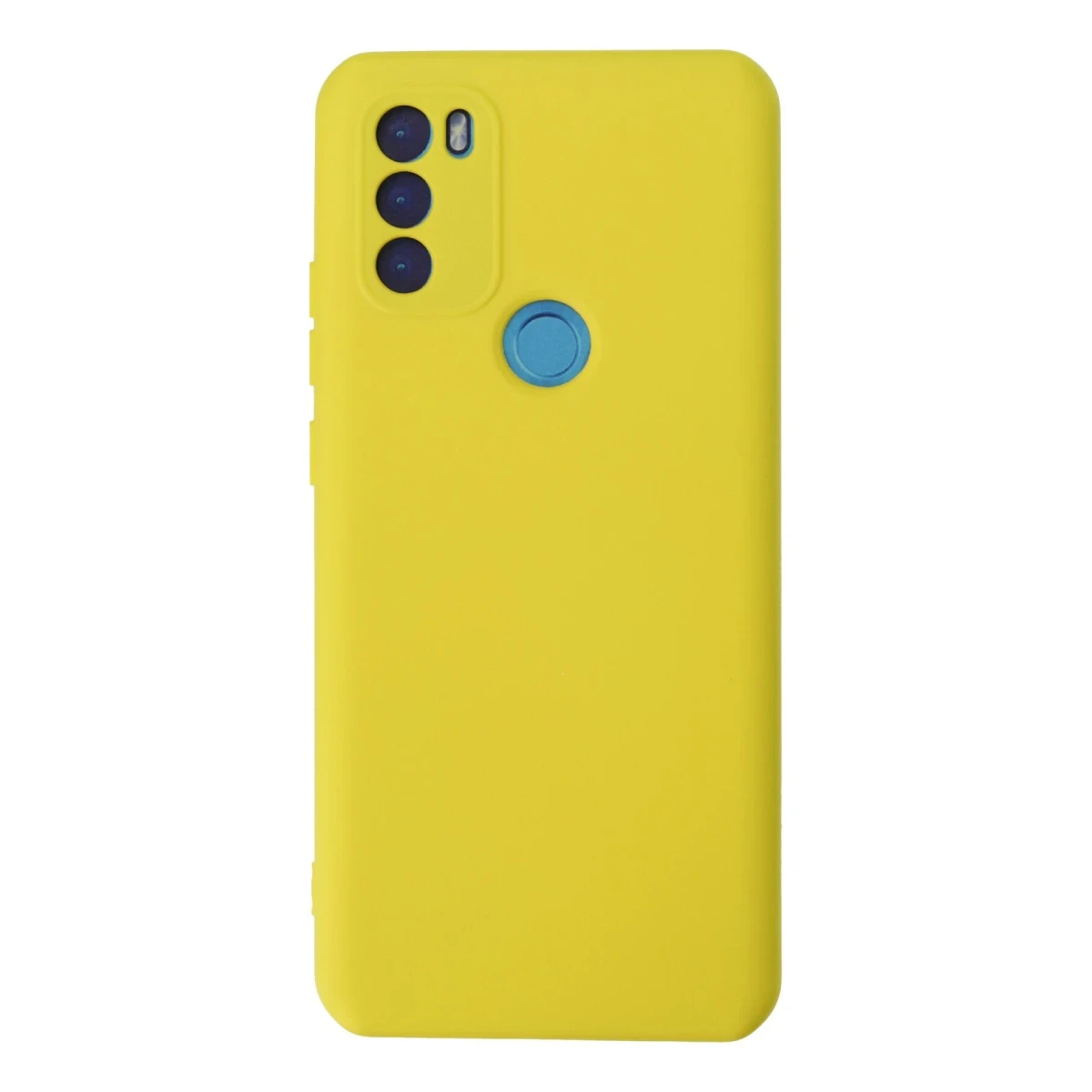 General Mobile GM 21 Plus Kılıf Nano içi Kadife Silikon - Sarı