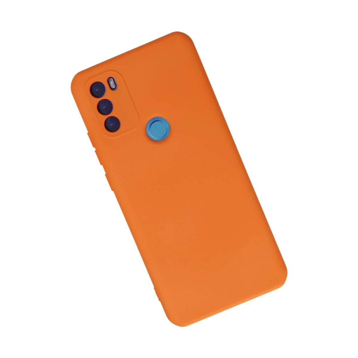 General Mobile GM 21 Plus Kılıf Nano içi Kadife Silikon - Turuncu