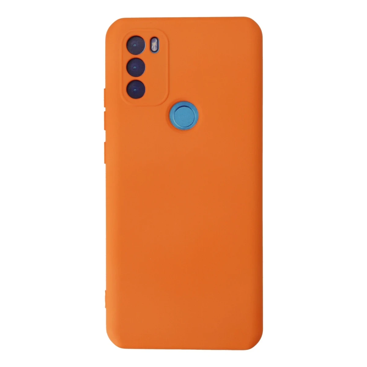 General Mobile GM 21 Plus Kılıf Nano içi Kadife Silikon - Turuncu
