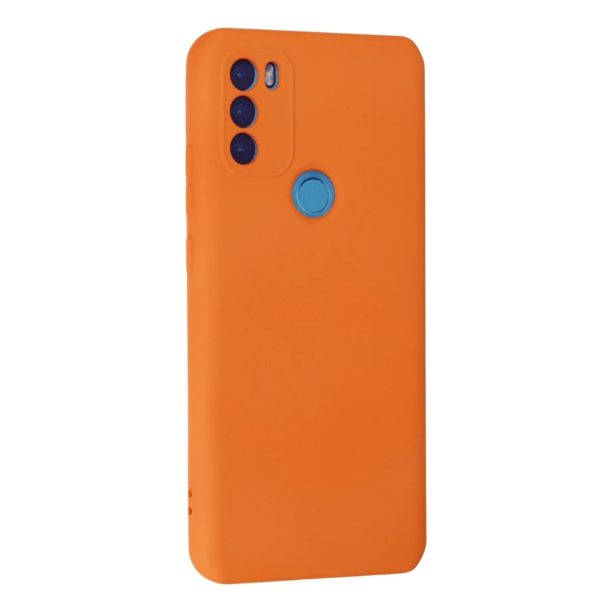 General Mobile GM 21 Plus Kılıf Nano içi Kadife Silikon - Turuncu