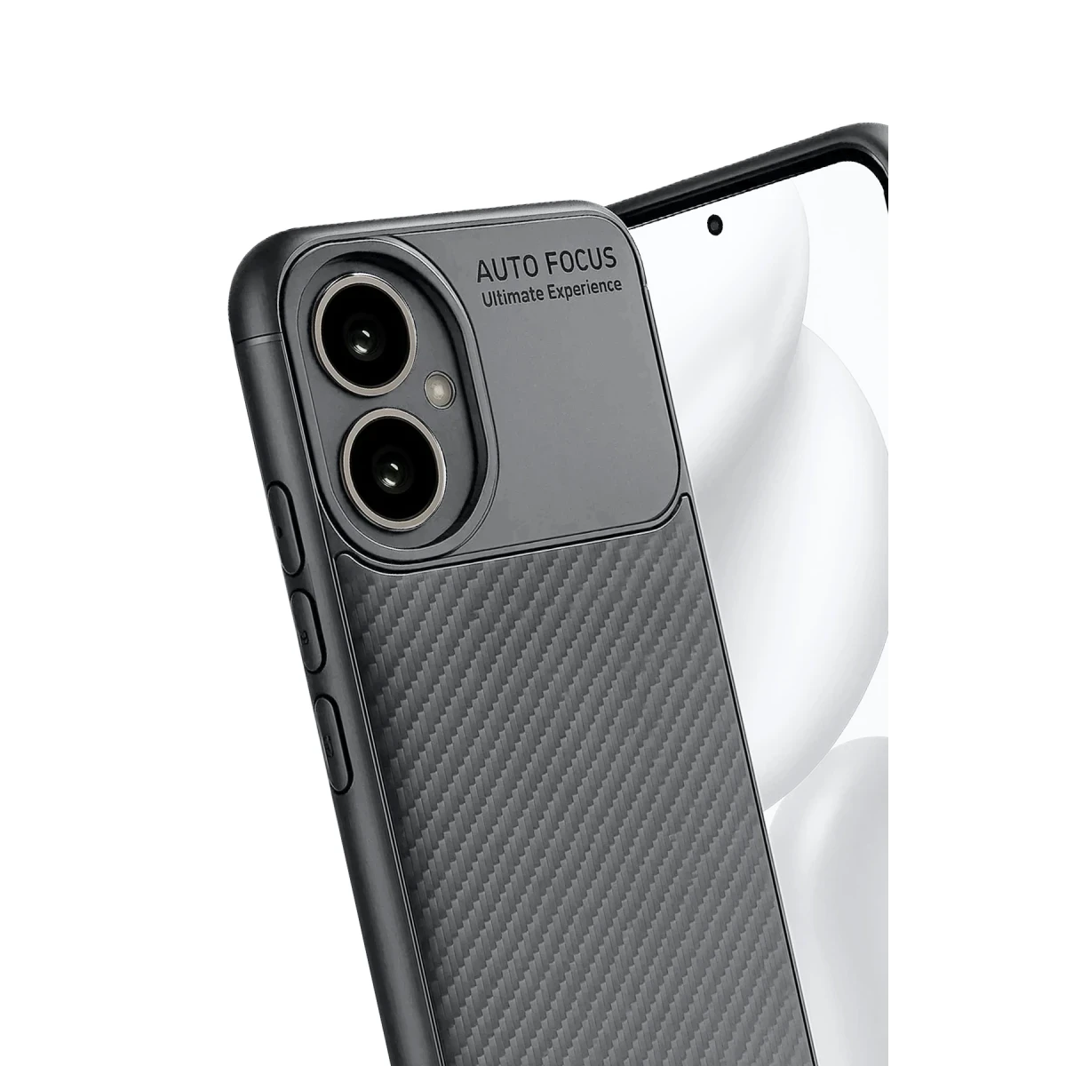 Honor 400 Kılıf Auto Focus Karbon Kapak - Gri