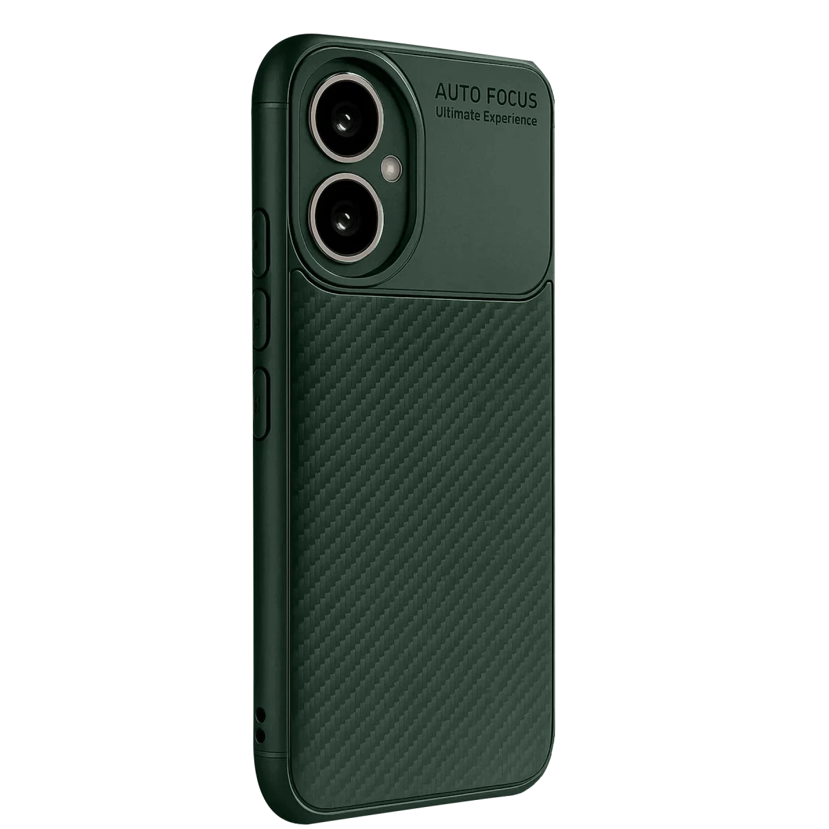 Honor 400 Kılıf Auto Focus Karbon Kapak - Koyu Yeşil
