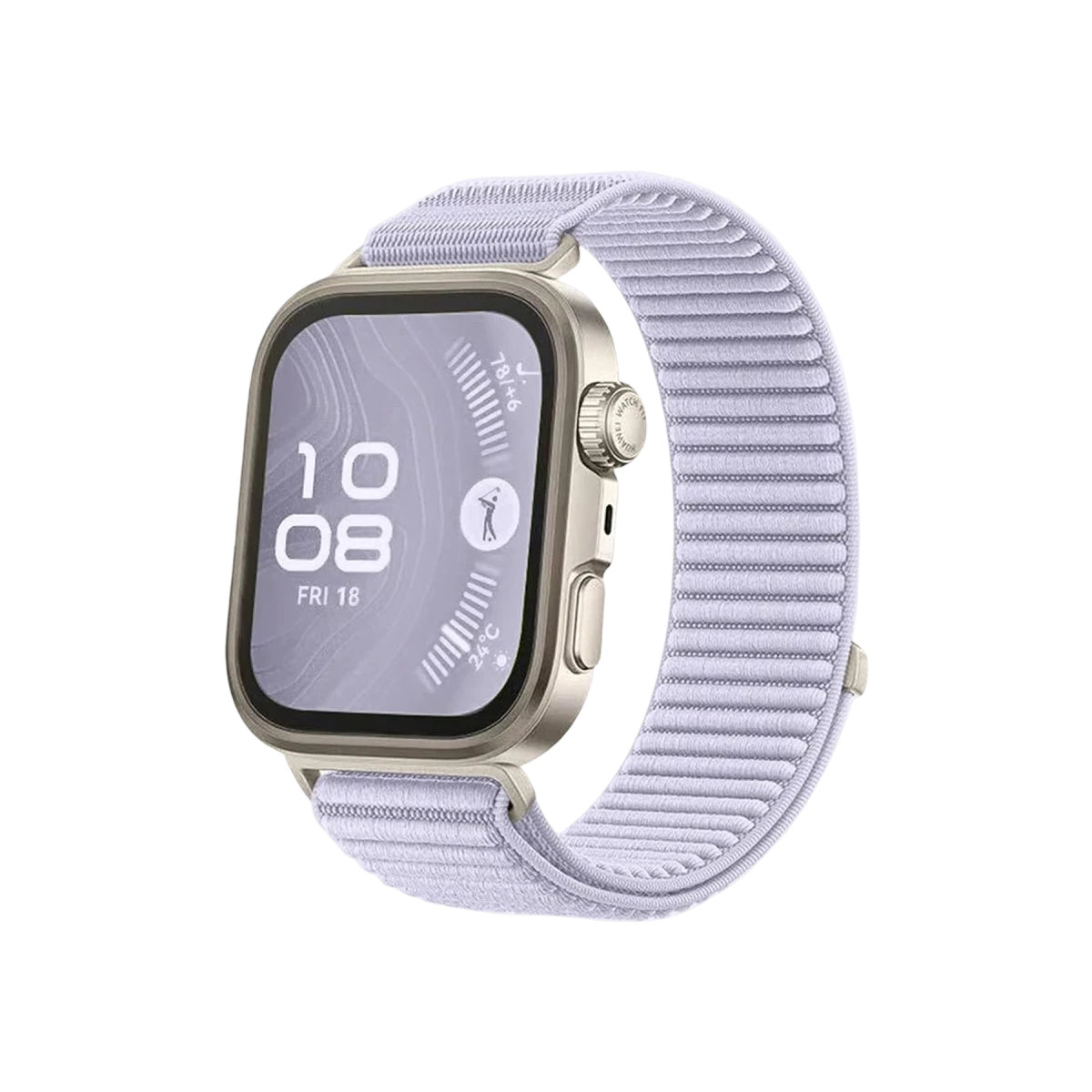 Huawei Fit 4 Braid Kordon - Lila