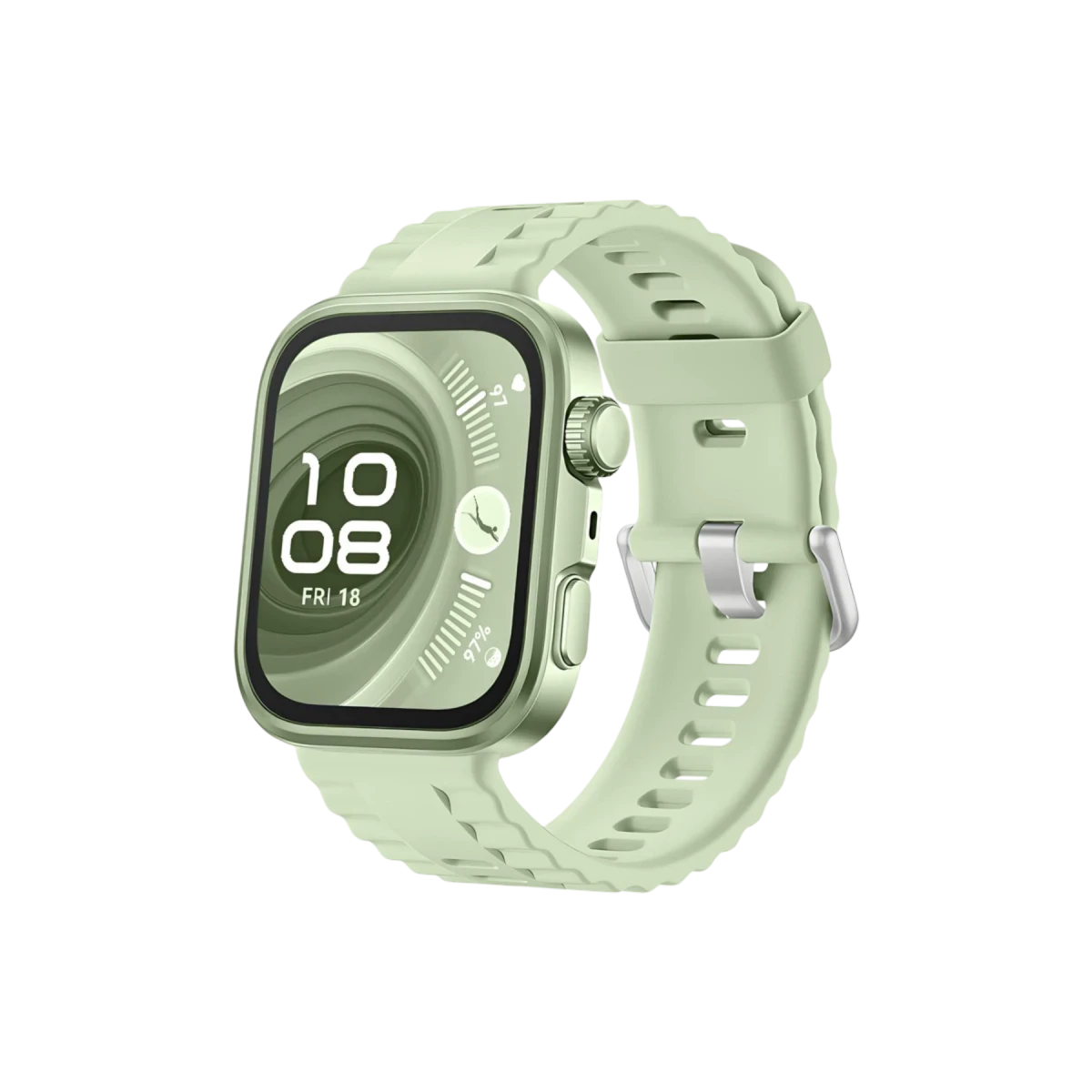 Huawei Fit 4 Nova Silikon Kordon - Açık Yeşil