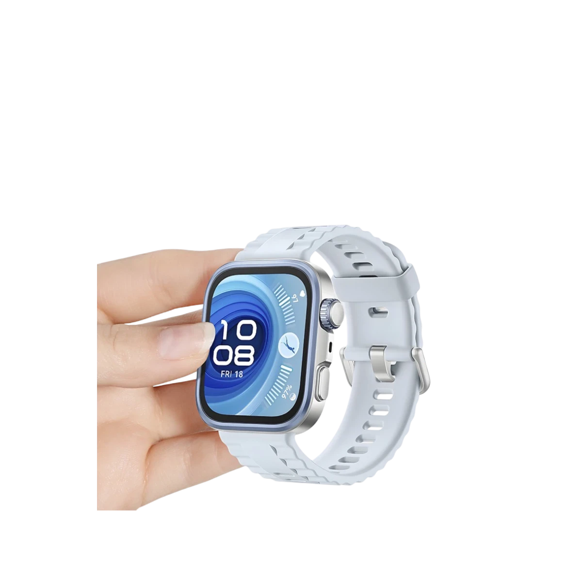 Huawei Fit 4 Nova Silikon Kordon - Lila