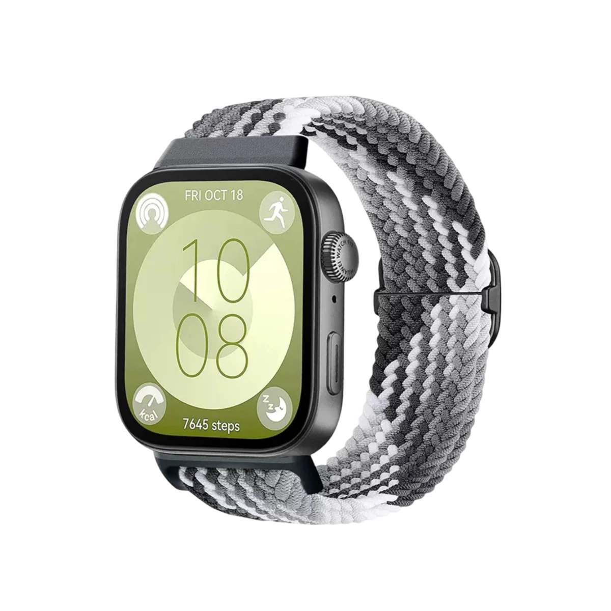 Huawei Fit 4 Star Kordon - Gri-Siyah