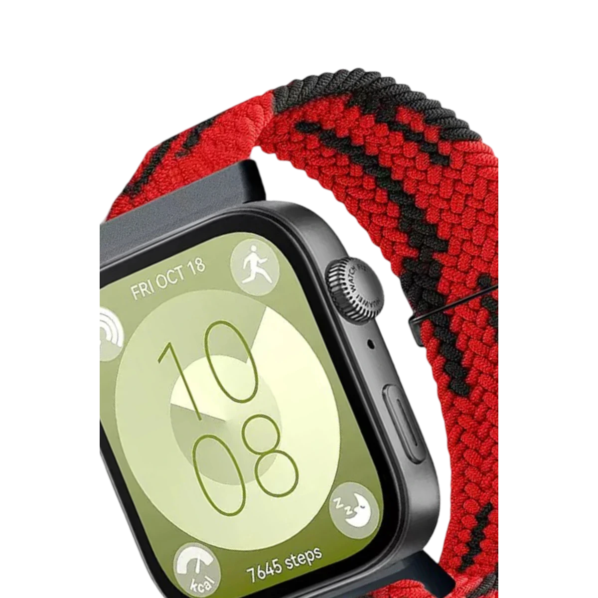 Huawei Fit 4 Star Kordon - Kırmızı-Siyah