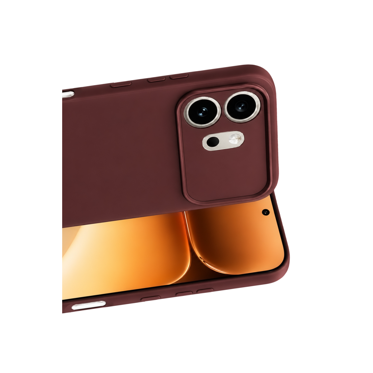 Huawei Honor 600 First Silikon - Bordo