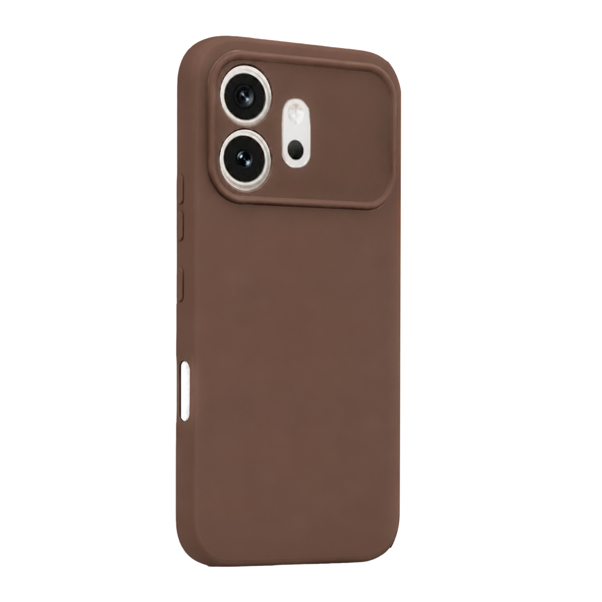 Huawei Honor 600 First Silikon - Kahverengi