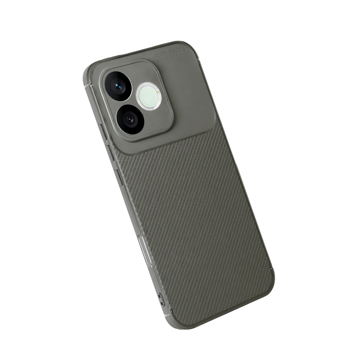 Huawei Honor 600 Lite Auto Focus Karbon Kapak - Gri