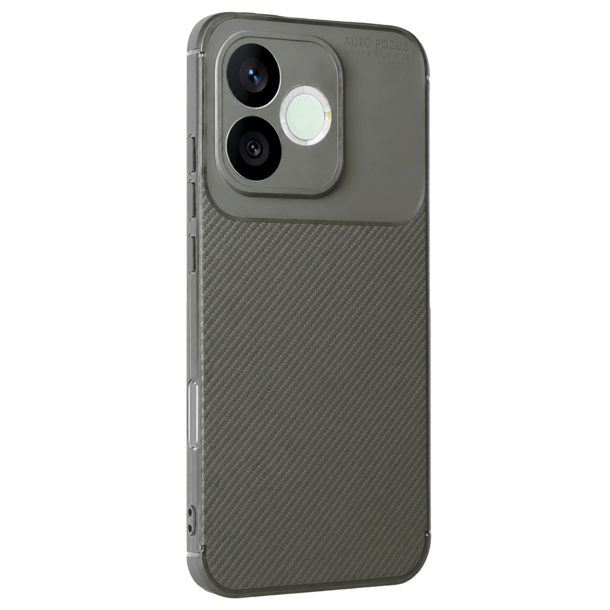 Huawei Honor 600 Lite Auto Focus Karbon Kapak - Gri