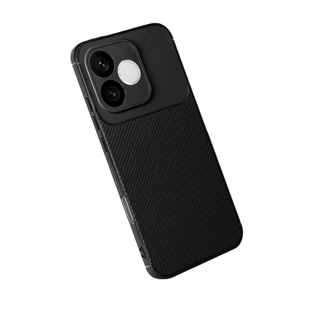 Huawei Honor 600 Lite Auto Focus Karbon Kapak - Siyah