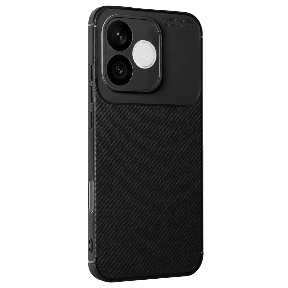 Huawei Honor 600 Lite Auto Focus Karbon Kapak - Siyah