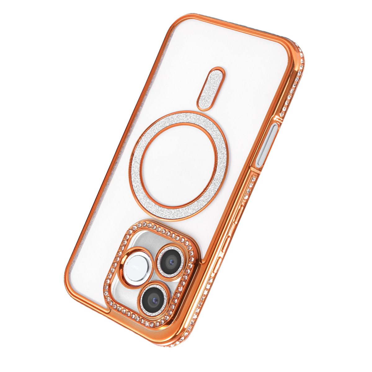 Huawei Honor 600 Lite Joke Simli Magneticsafe Kılıf - Turuncu