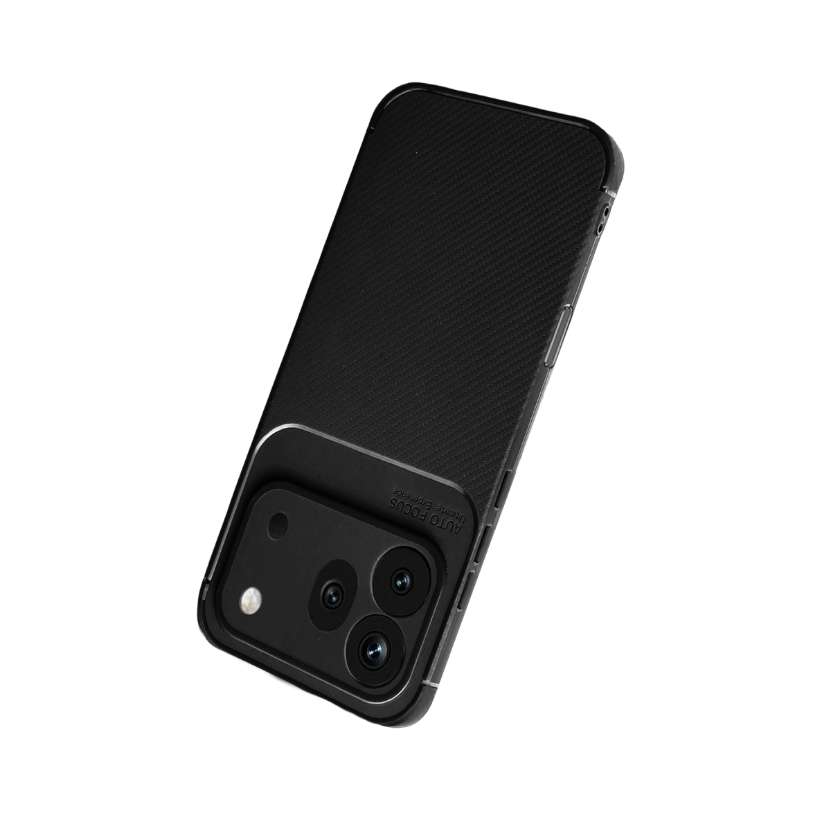 Huawei Honor 600 Pro Auto Focus Karbon Kapak - Siyah