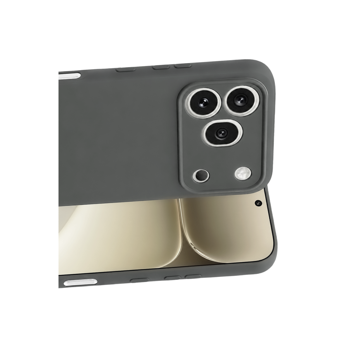 Huawei Honor 600 Pro First Silikon - Gri