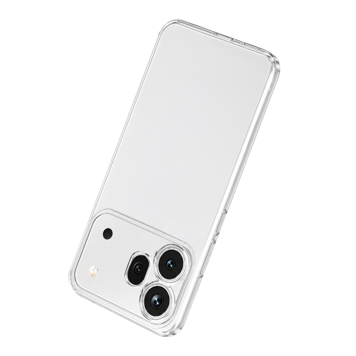 Huawei Honor 600 Pro Lüx Şeffaf Silikon - Şeffaf