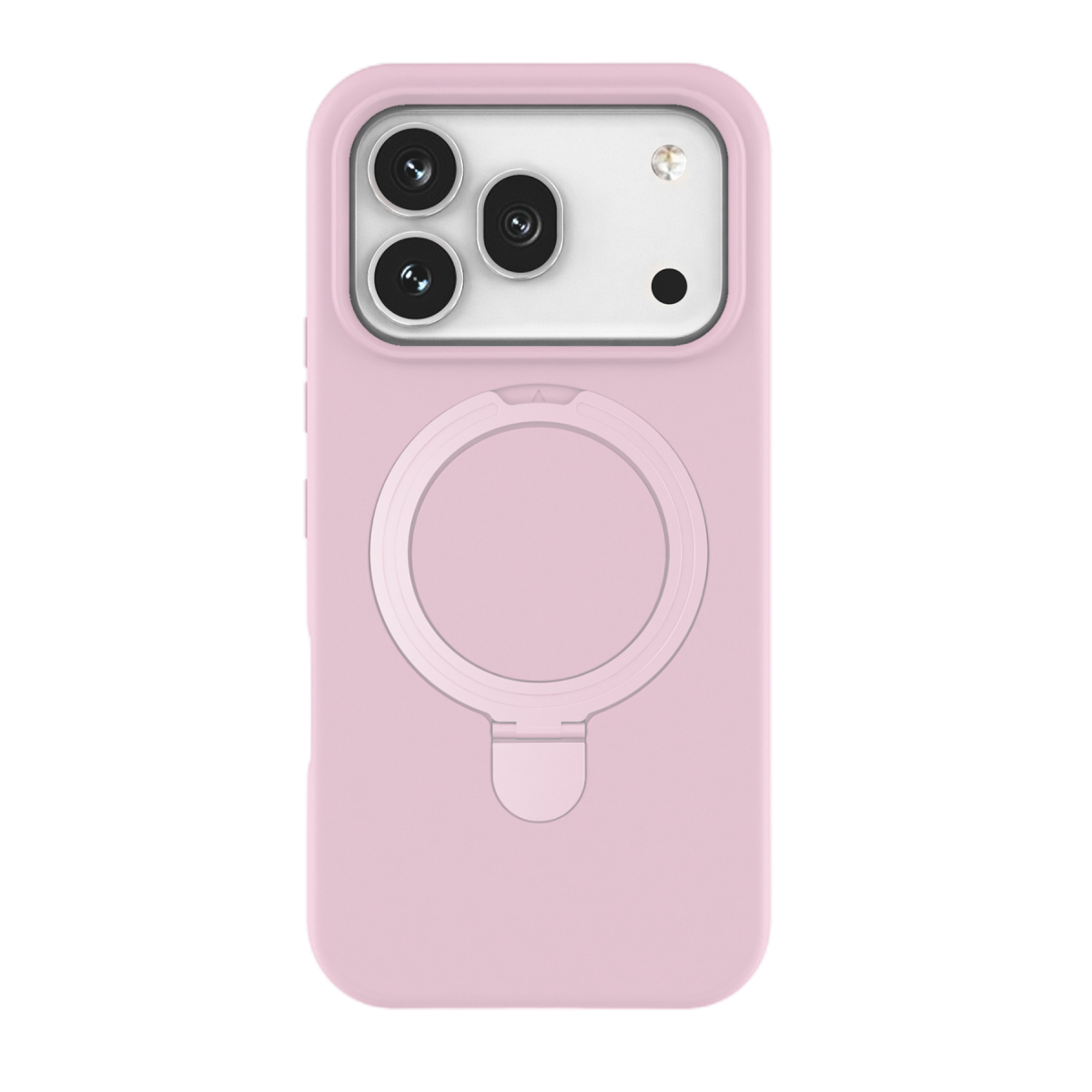 Huawei Honor 600 Pro Regal Magsafe Standlı Kapak - Açık Pembe