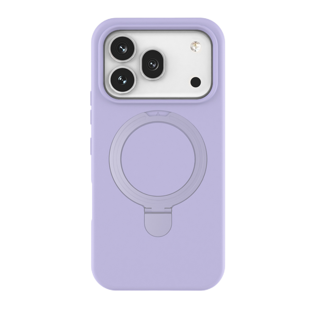 Huawei Honor 600 Regal Magsafe Standlı Kapak - Lila