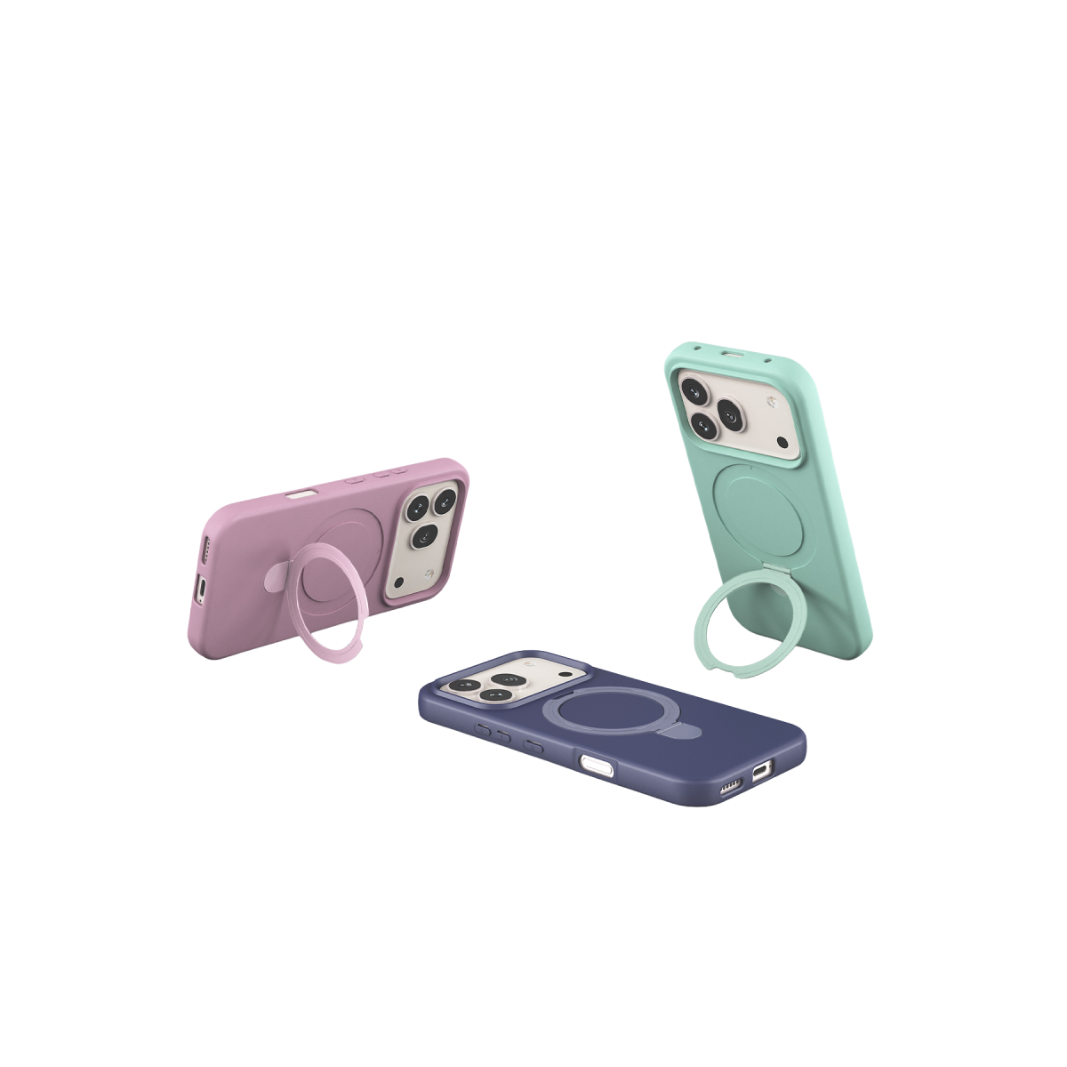 Huawei Honor 600 Regal Magsafe Standlı Kapak - Yeşil
