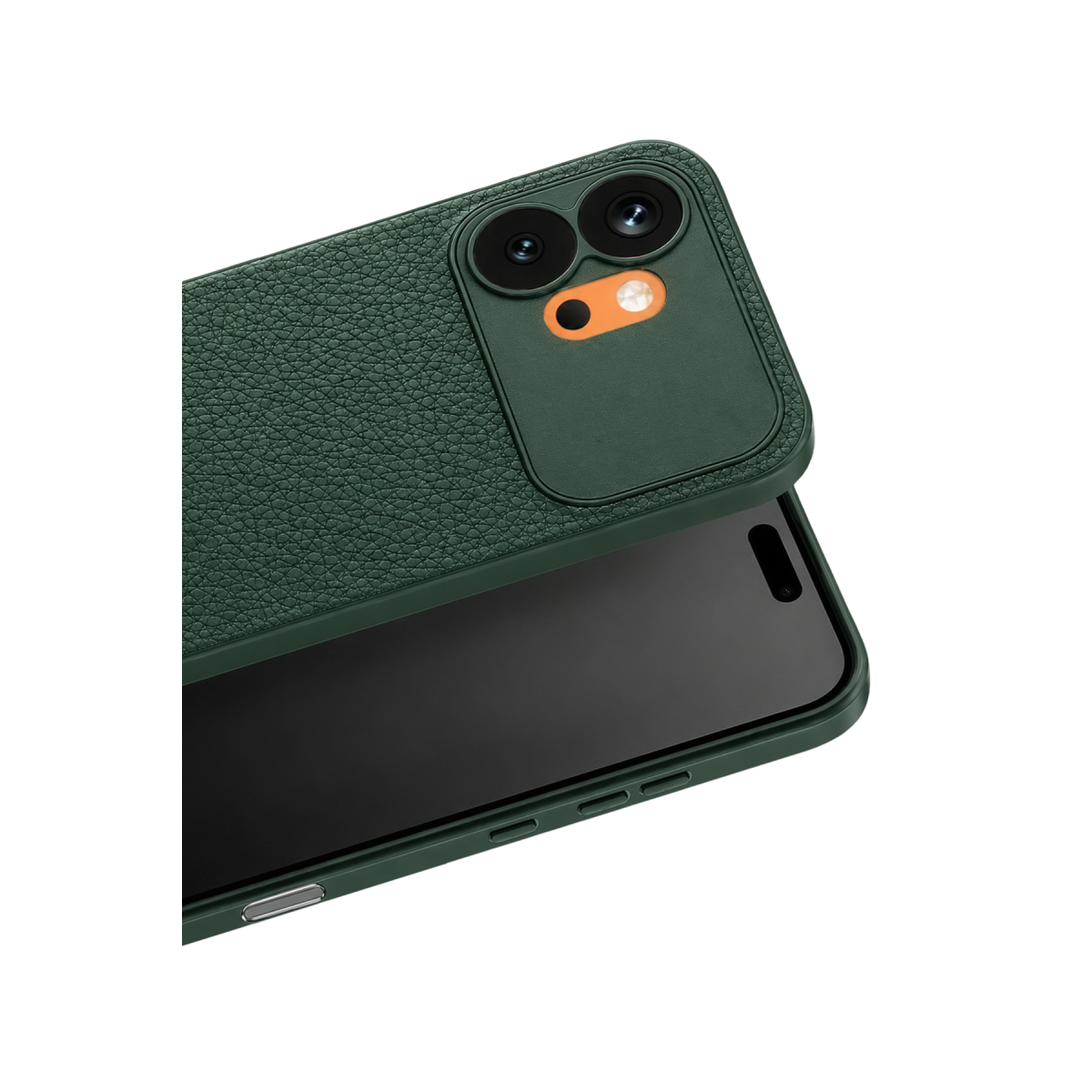 Huawei Honor 600 Thermax Silikon Kılıf - Koyu Yeşil