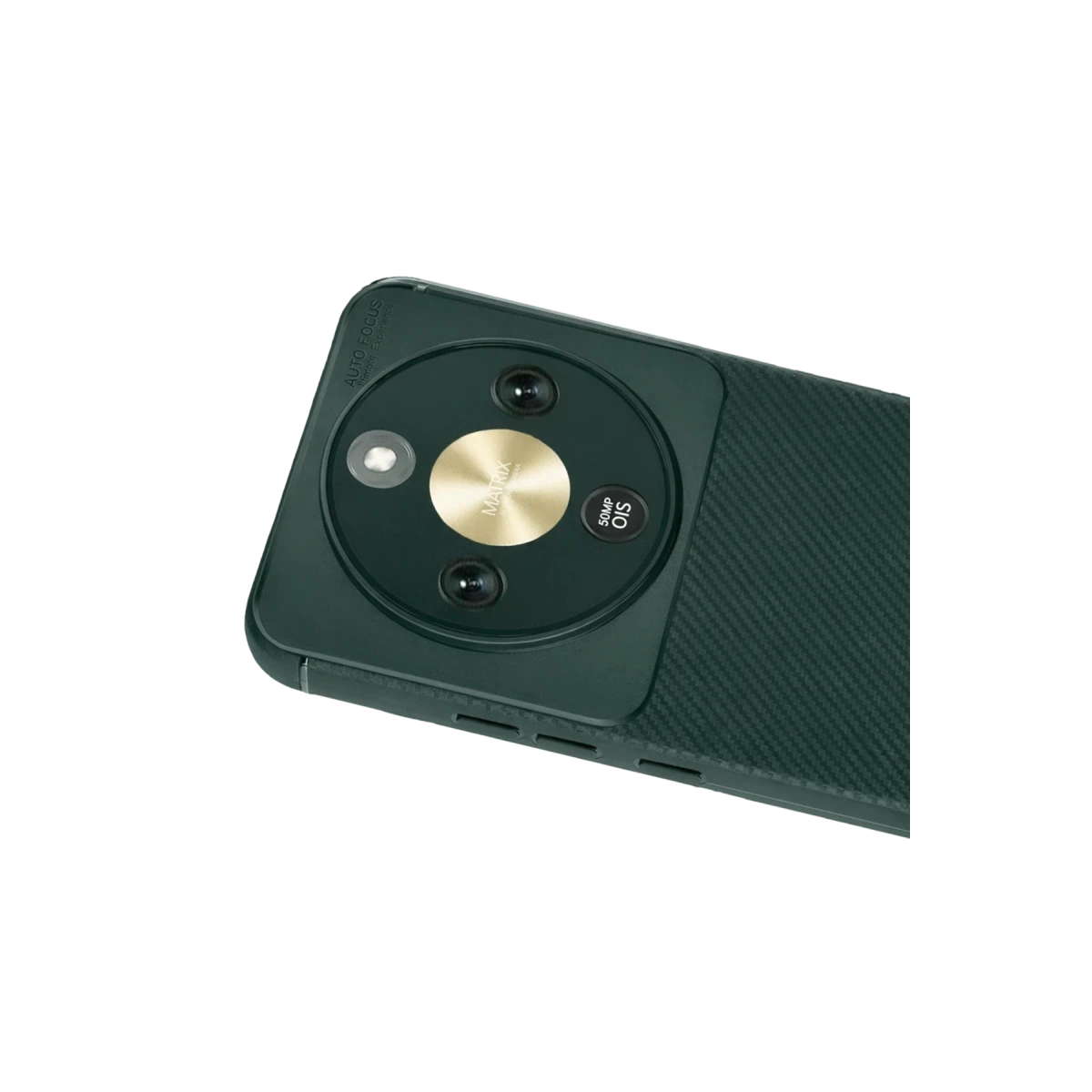 Huawei Honor Magic 8 Lite Auto Focus Karbon Kapak - Koyu Yeşil