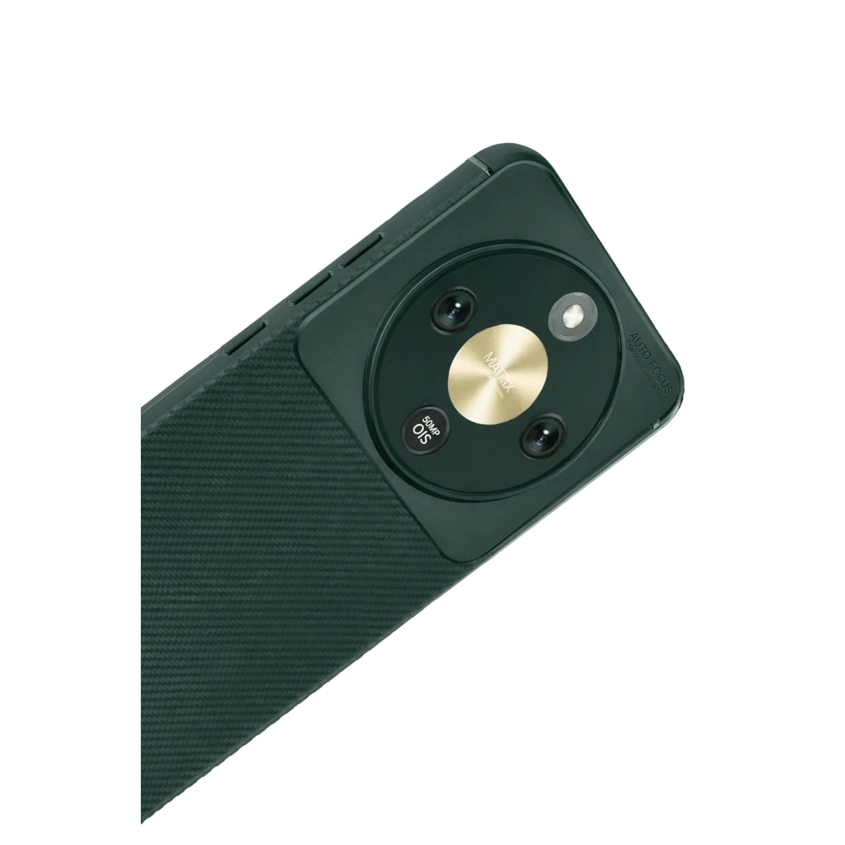 Huawei Honor Magic 8 Lite Auto Focus Karbon Kapak - Koyu Yeşil