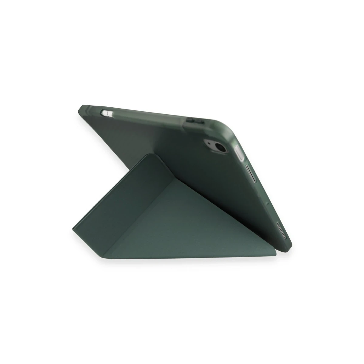Huawei Honor Pad 9 Kılıf Kalemlikli Mars Tablet Kılıfı - Koyu Yeşil