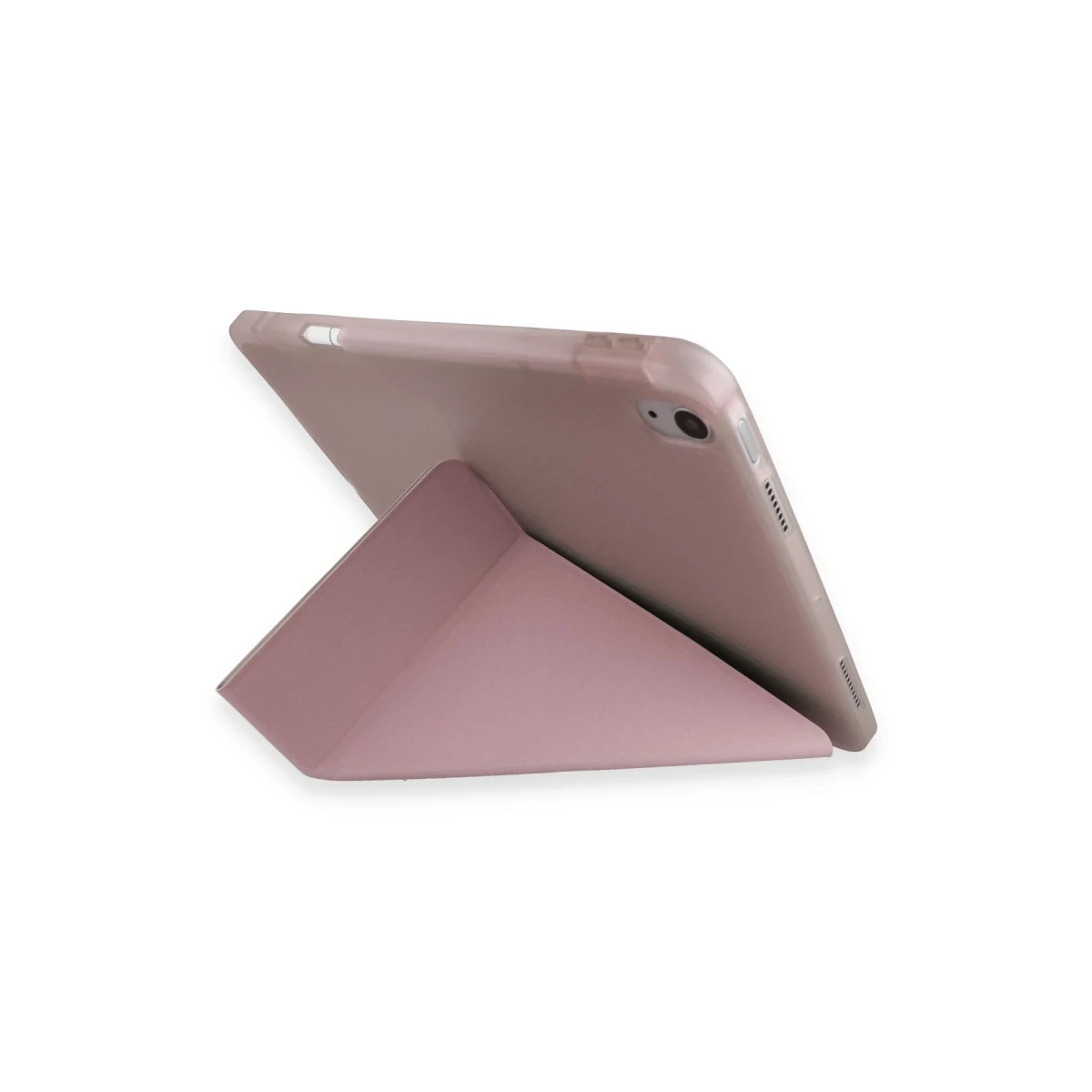 Huawei Honor Pad V9 Kılıf Kalemlikli Mars Tablet Kılıfı - Rose Gold