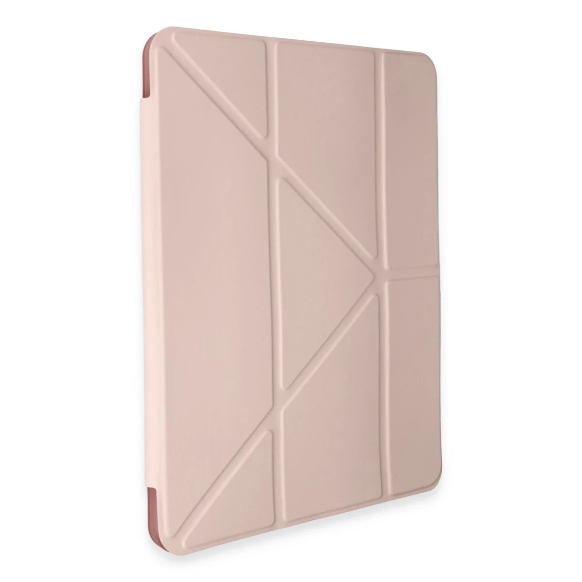 Huawei Honor Pad V9 Kılıf Kalemlikli Mars Tablet Kılıfı - Rose Gold