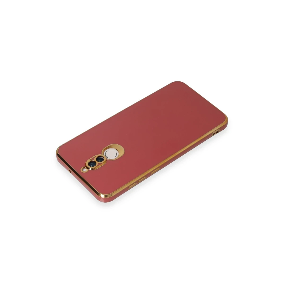 Huawei Mate 10 Lite Kılıf Volet Silikon - Kırmızı