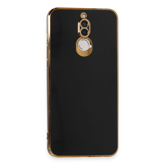 Huawei Mate 10 Lite Kılıf Volet Silikon - Siyah
