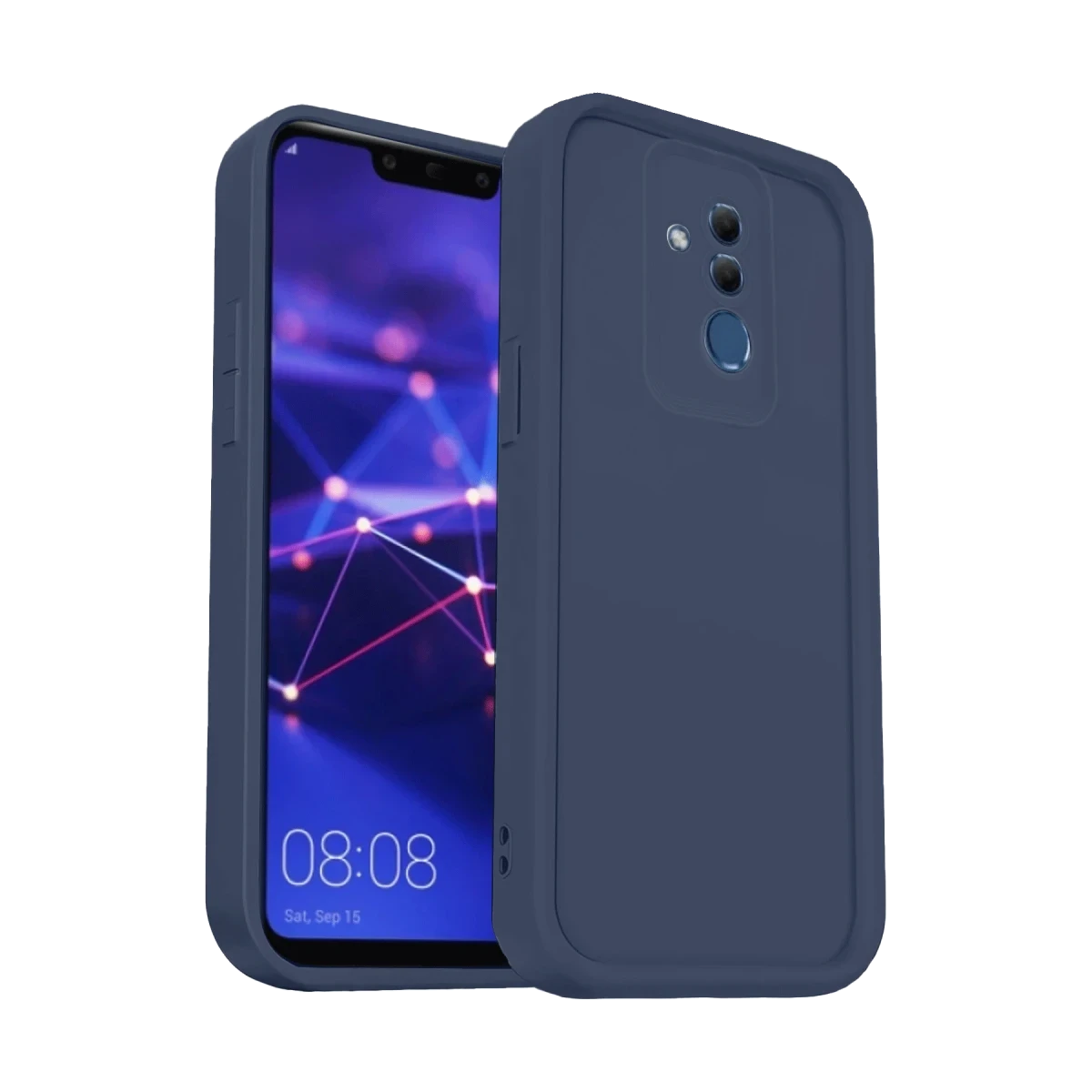 Huawei Mate 20 Lite Kılıf Viera Silikon - Lacivert