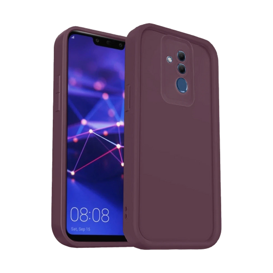 Huawei Mate 20 Lite Kılıf Viera Silikon - Mürdüm