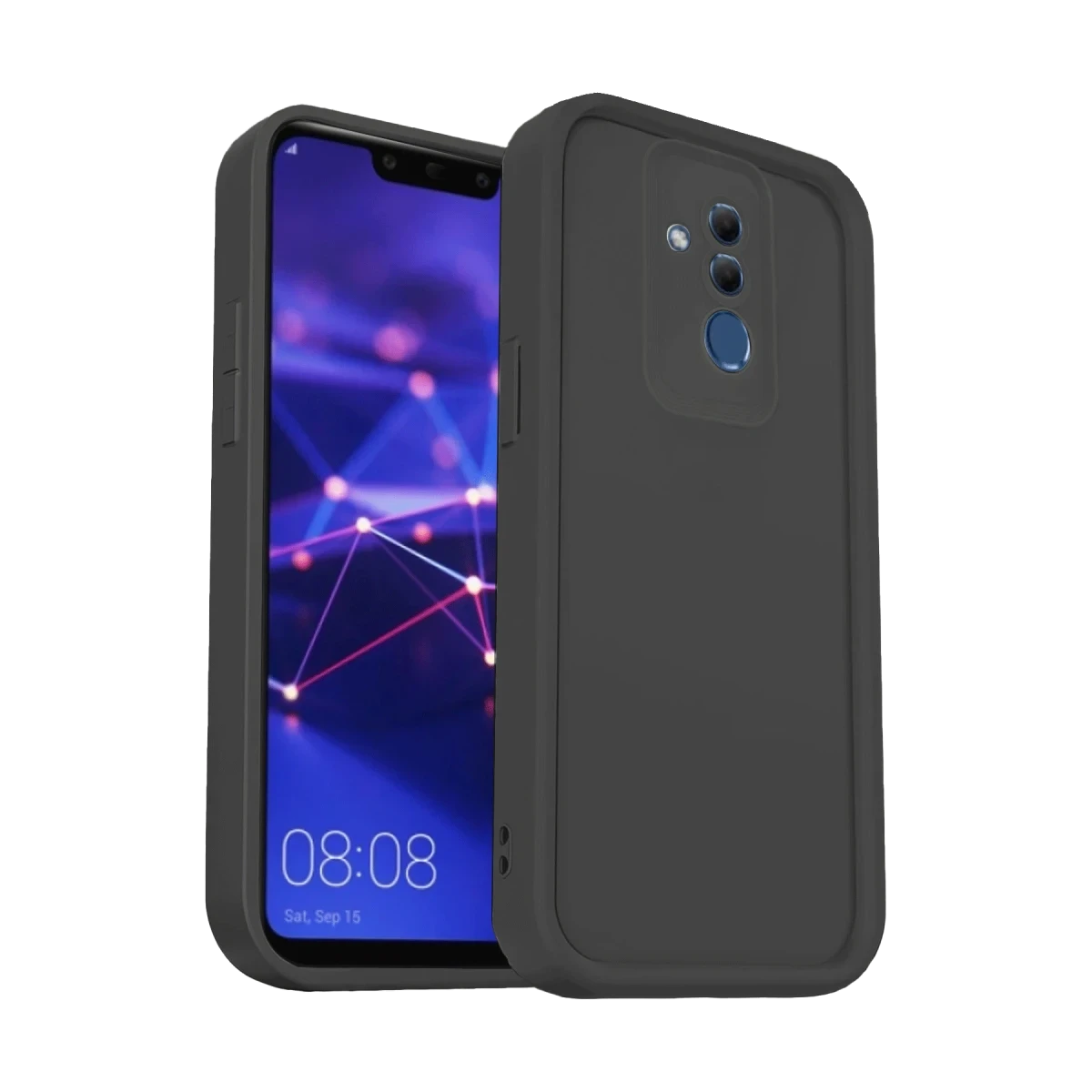 Huawei Mate 20 Lite Kılıf Viera Silikon - Siyah