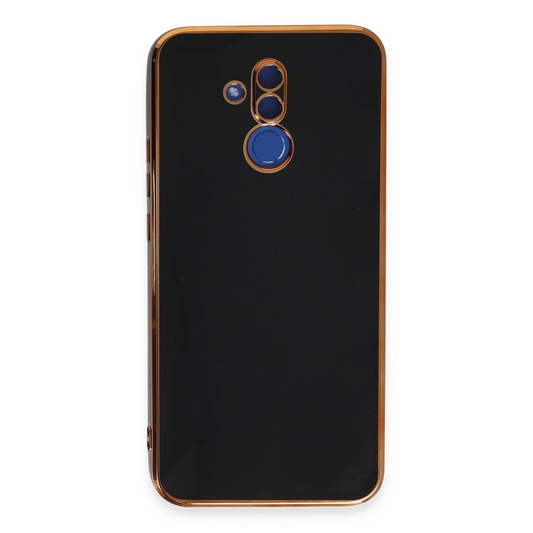 Huawei Mate 20 Lite Kılıf Volet Silikon - Siyah