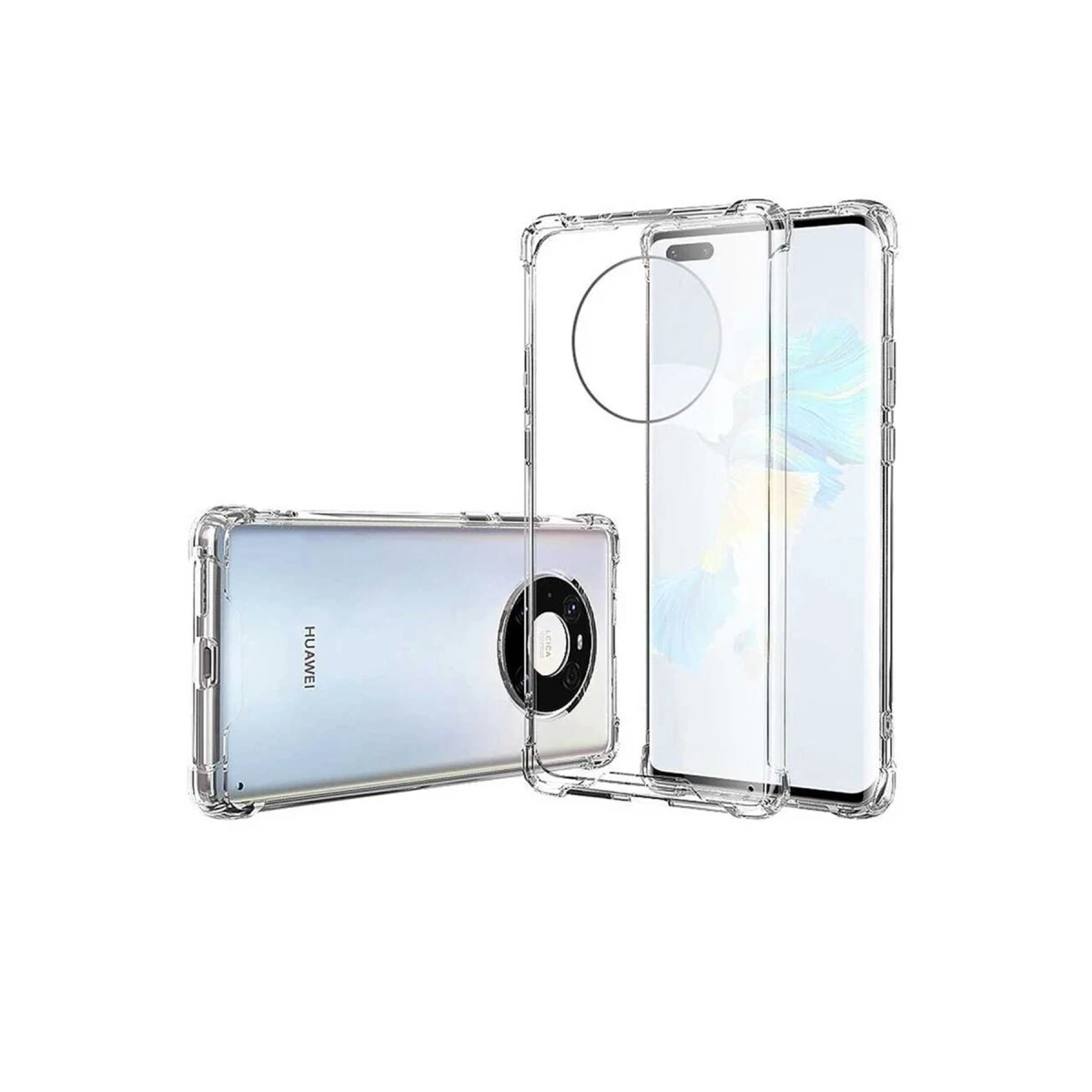 Huawei Mate 40 Pro Kılıf Olex Tpu Silikon - Şeffaf